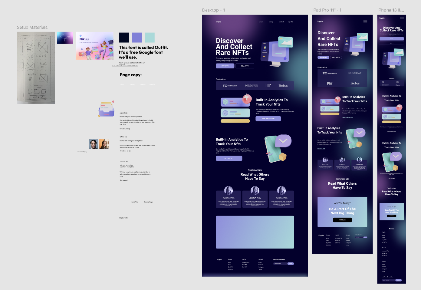 Proceso de diseño y desarrollo del proyecto Krypto